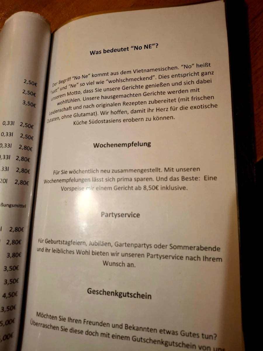 Speisekarte photo 5
