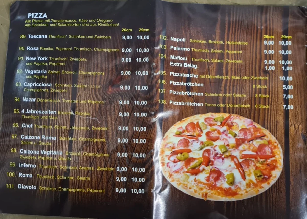 Speisekarte photo 4