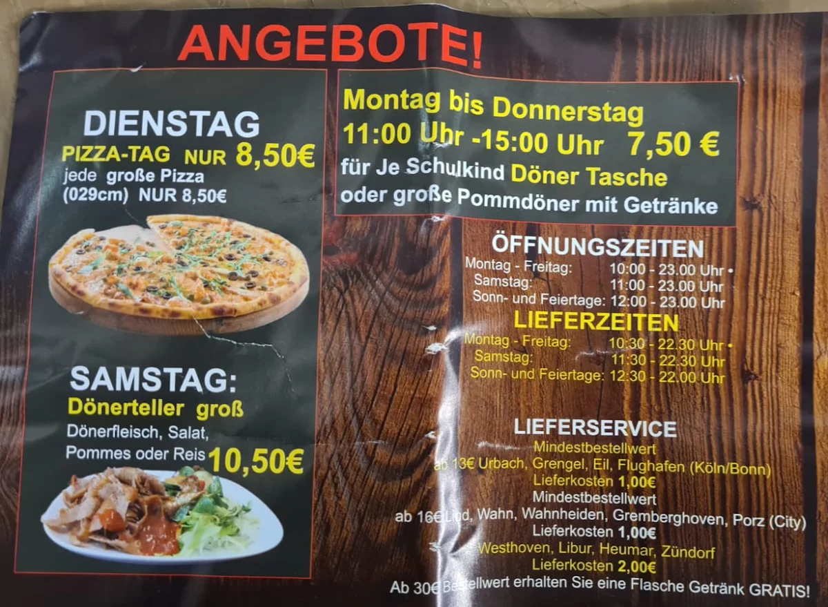 Speisekarte photo 5