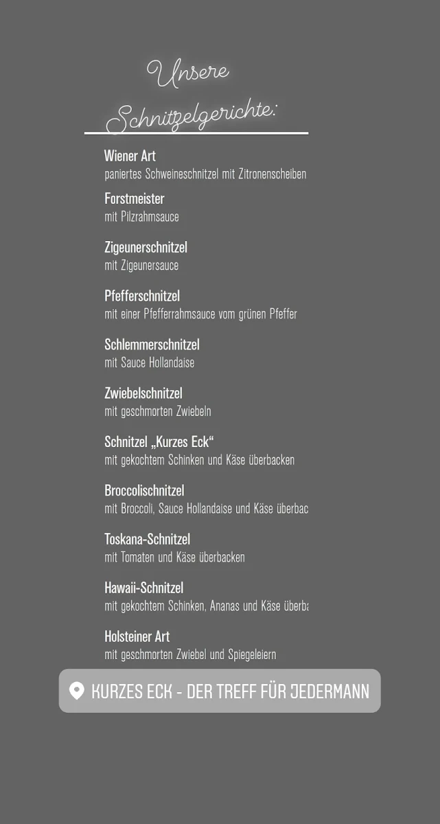 Speisekarte photo 5