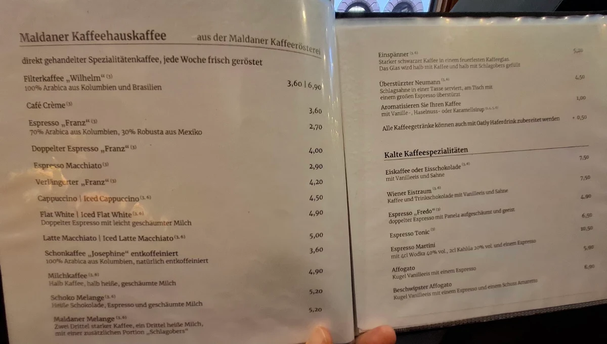 Speisekarte photo 2