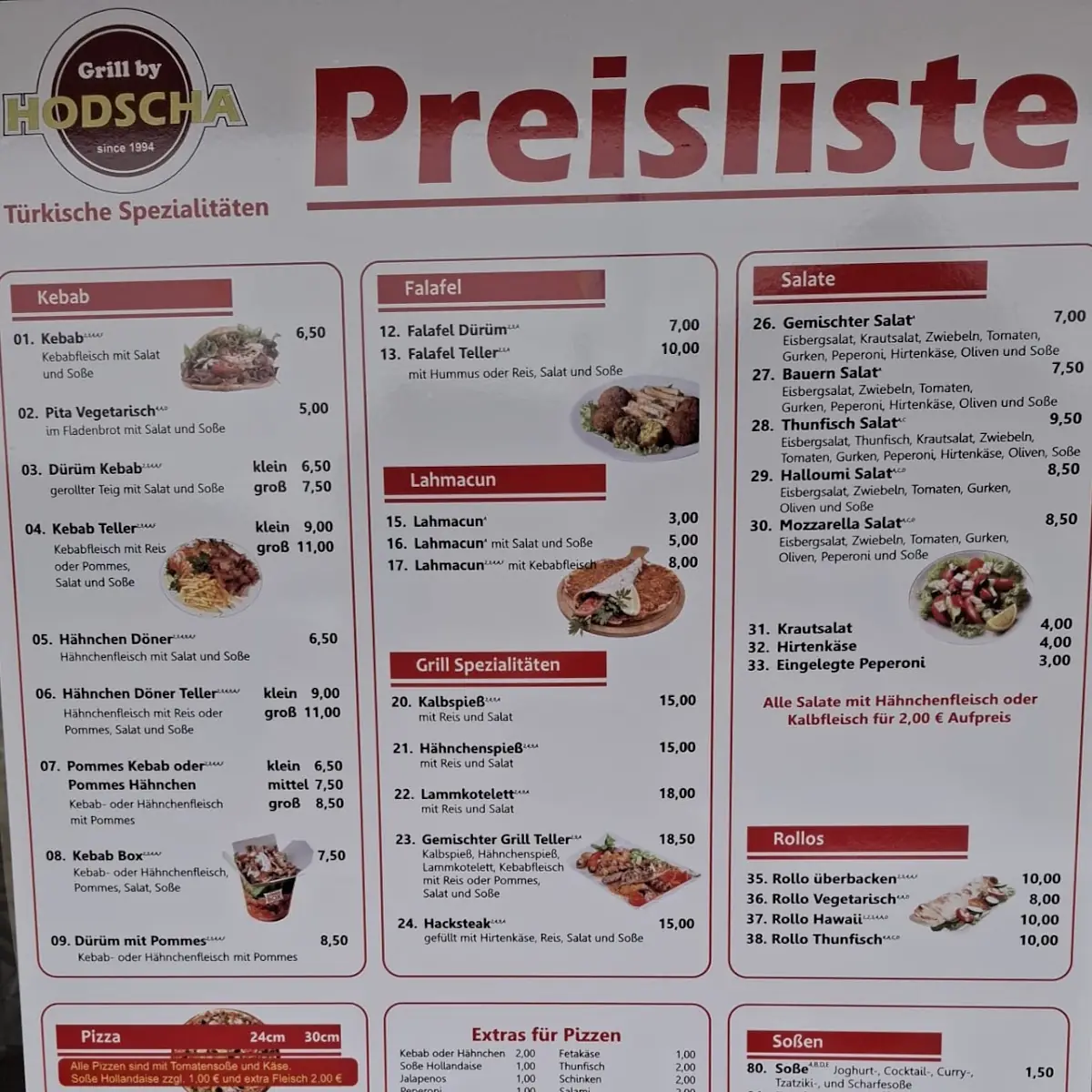 Speisekarte photo 1