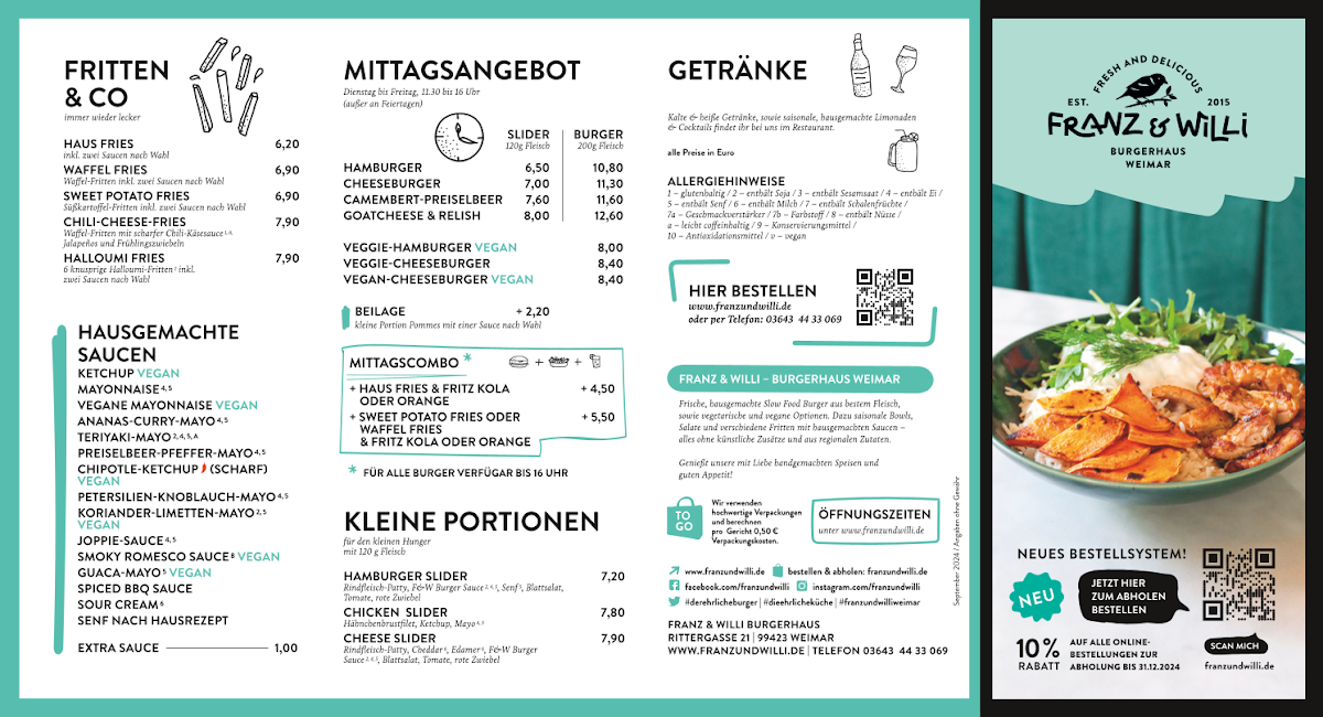 Speisekarte photo 1