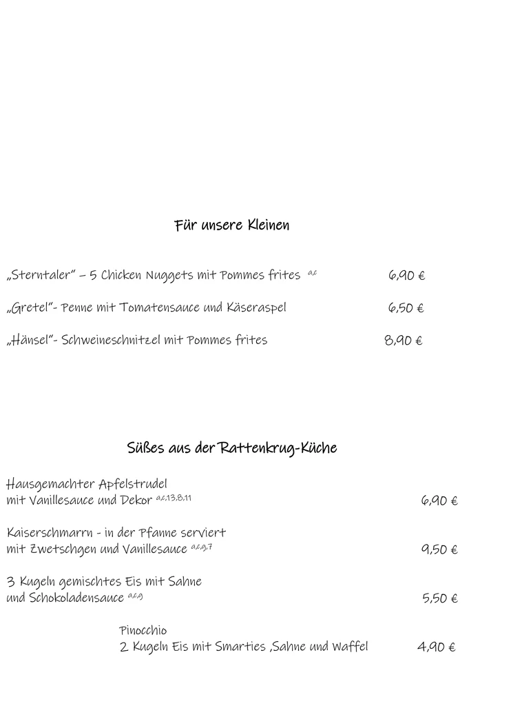 Speisekarte photo 7