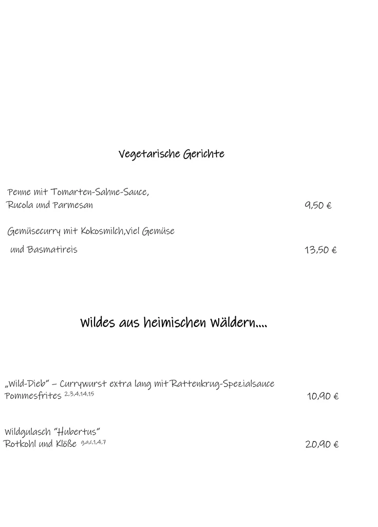 Speisekarte photo 8