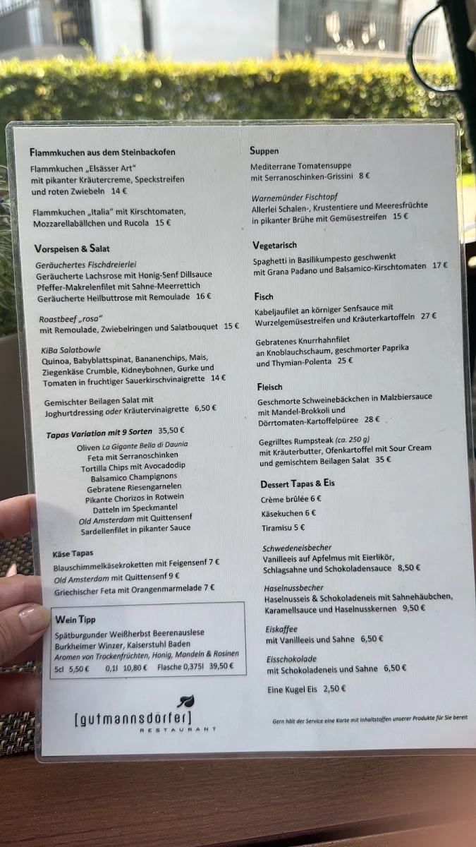 Speisekarte photo 1
