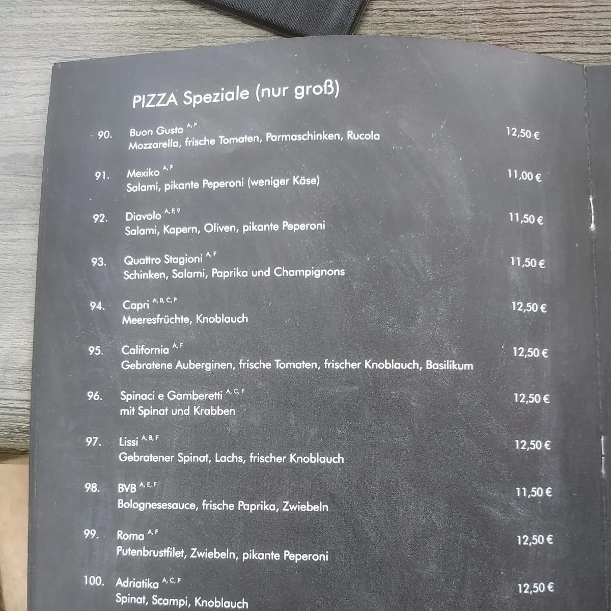 Speisekarte photo 6