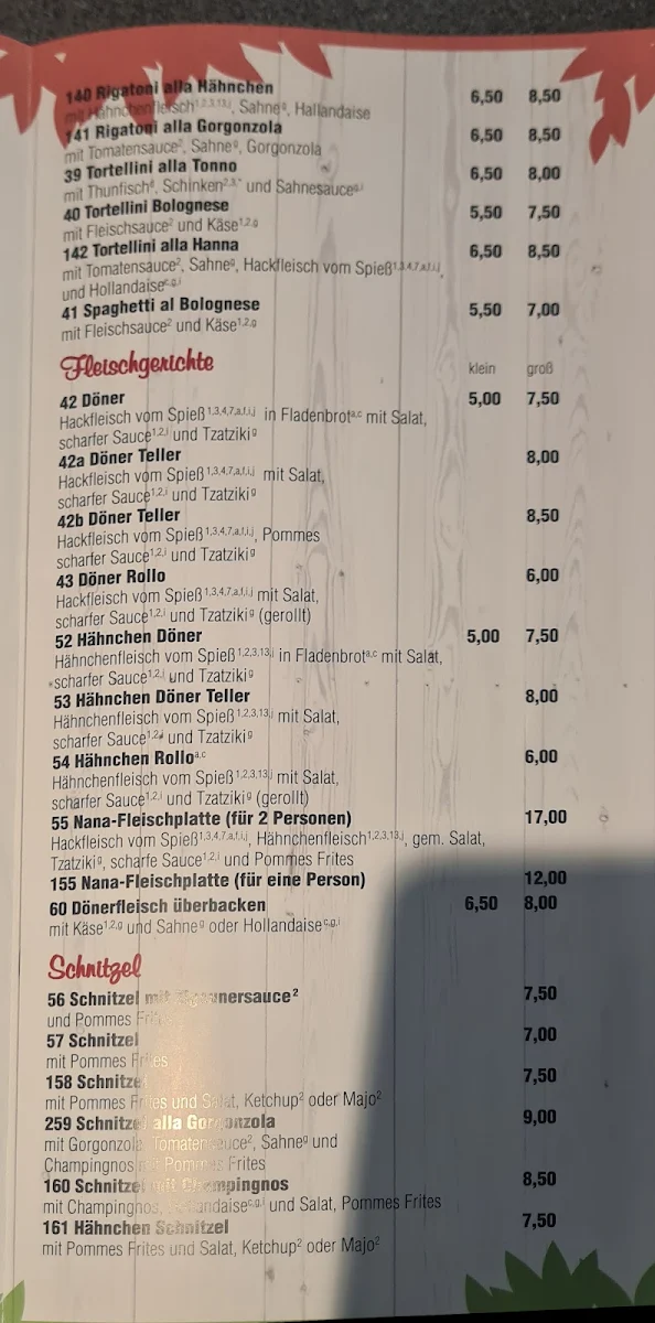 Speisekarte photo 5