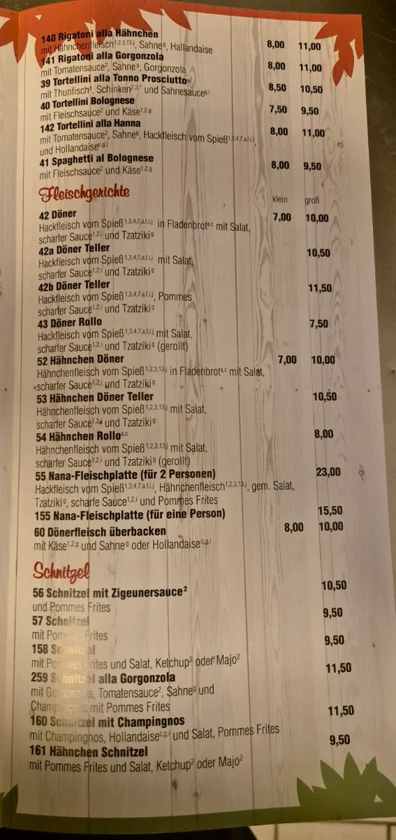 Speisekarte photo 6