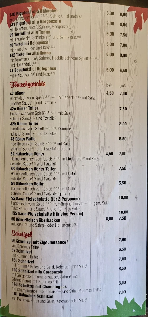 Speisekarte photo 8