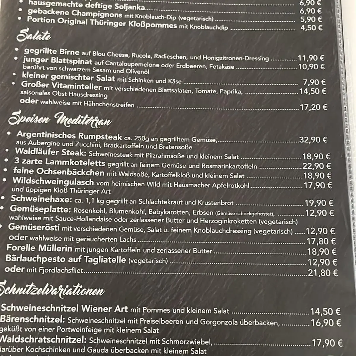 Speisekarte photo 9