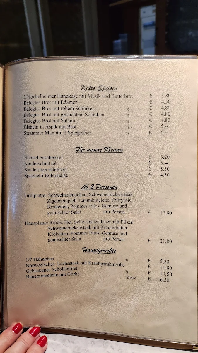 Speisekarte photo 1