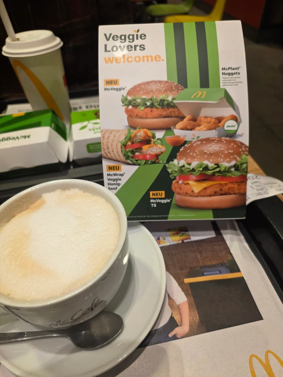 Speisekarte, McDonald's