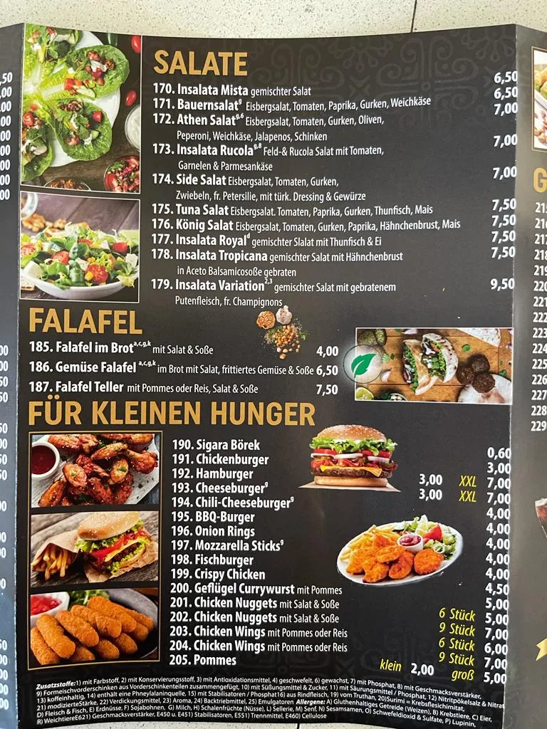Speisekarte photo 4