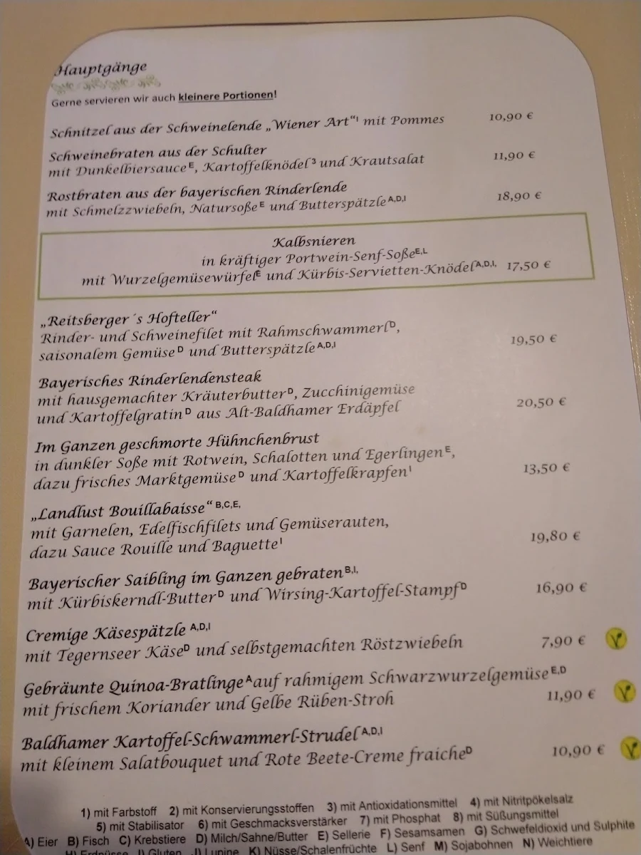 Speisekarte photo 7