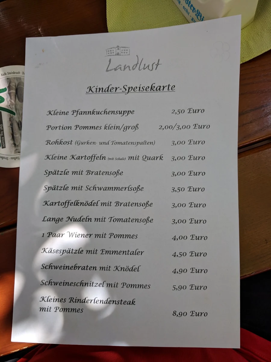 Speisekarte photo 8