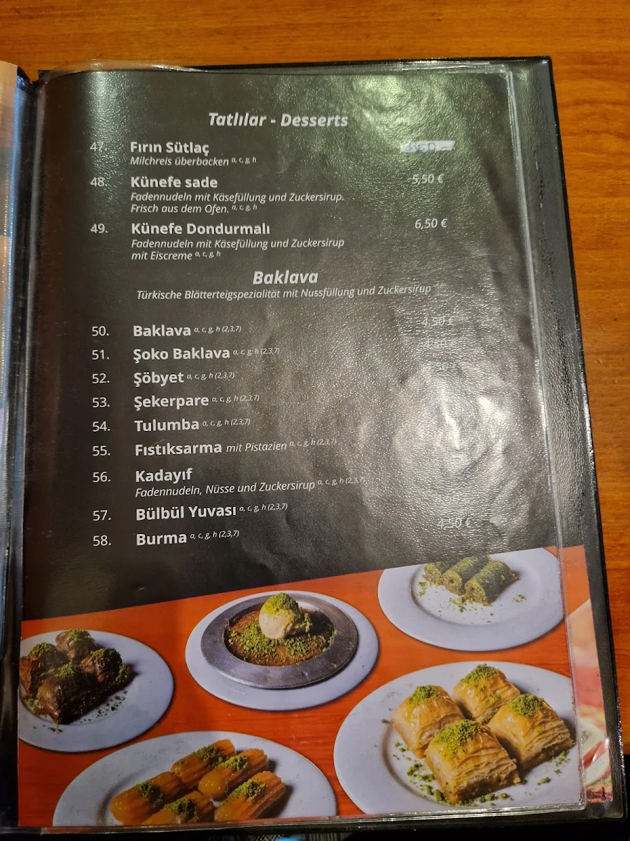 Speisekarte photo 2