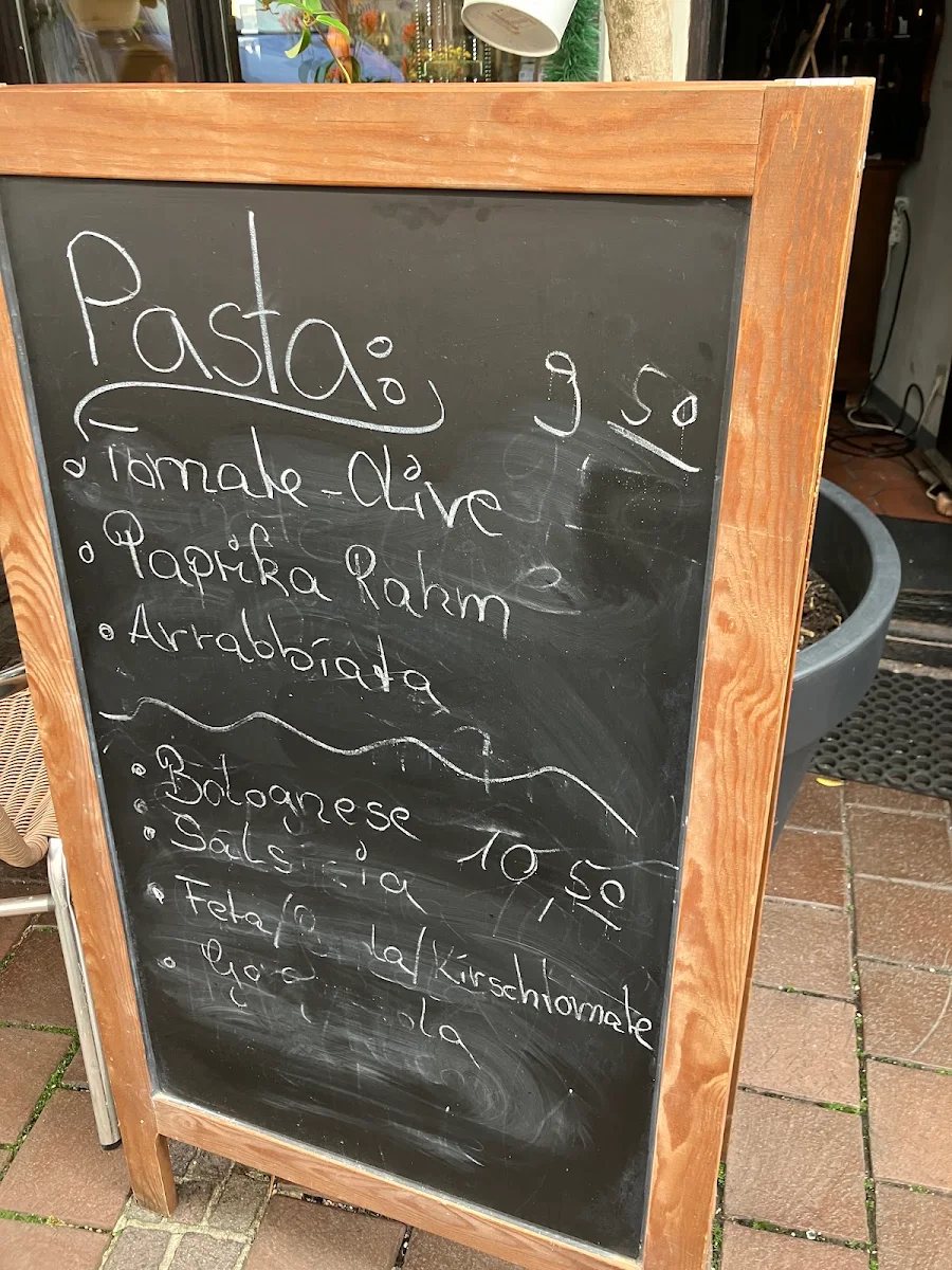 Speisekarte, Cafe Bistro Villa Rosa - Landsberg am Lech