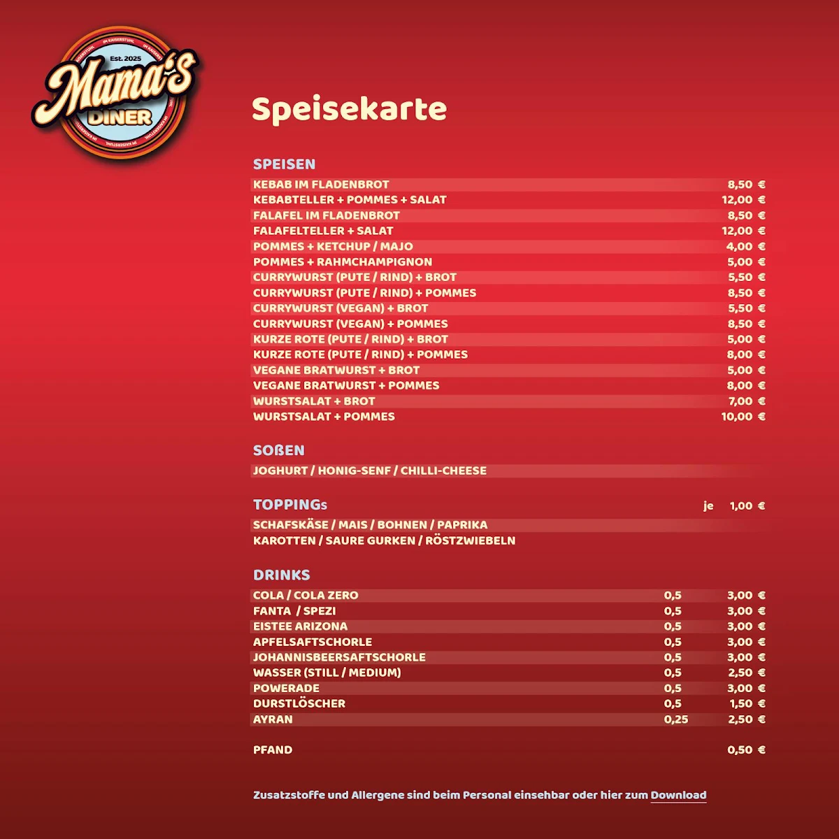 Speisekarte photo 1