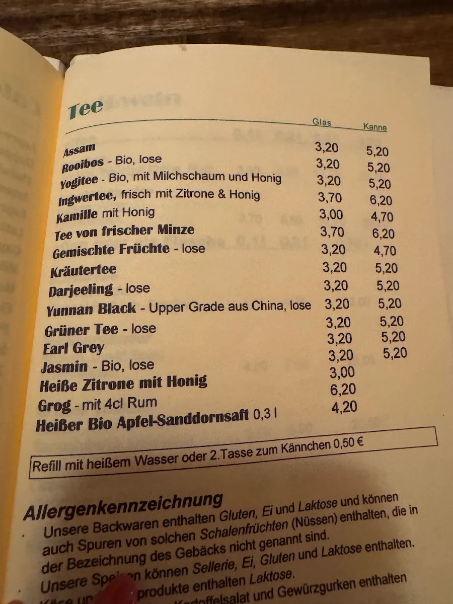 Speisekarte photo 1