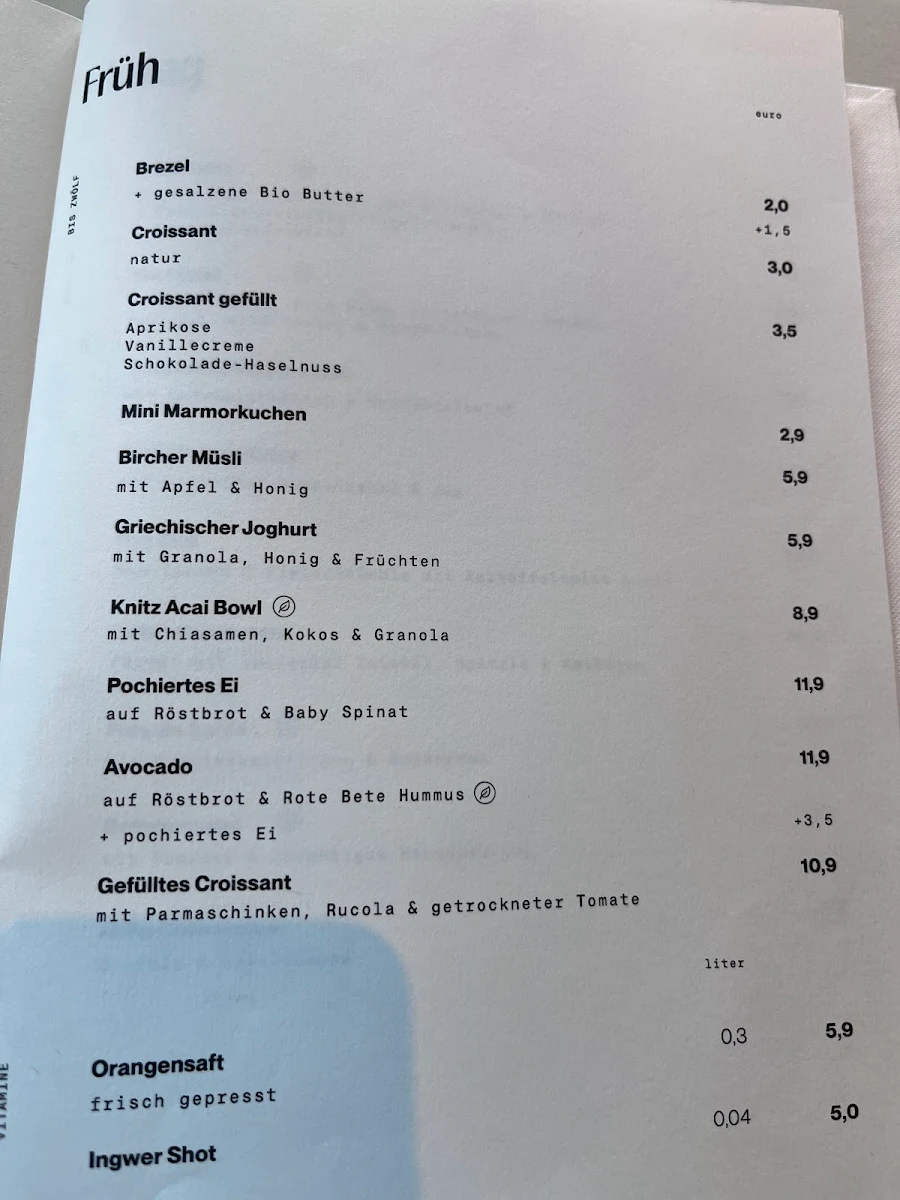 Speisekarte photo 1