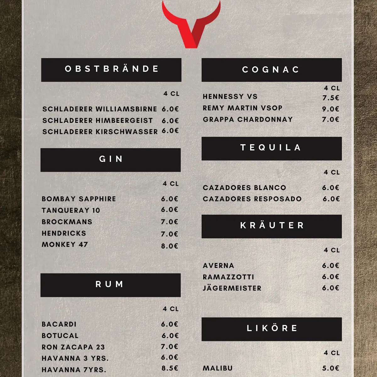 Speisekarte photo 9