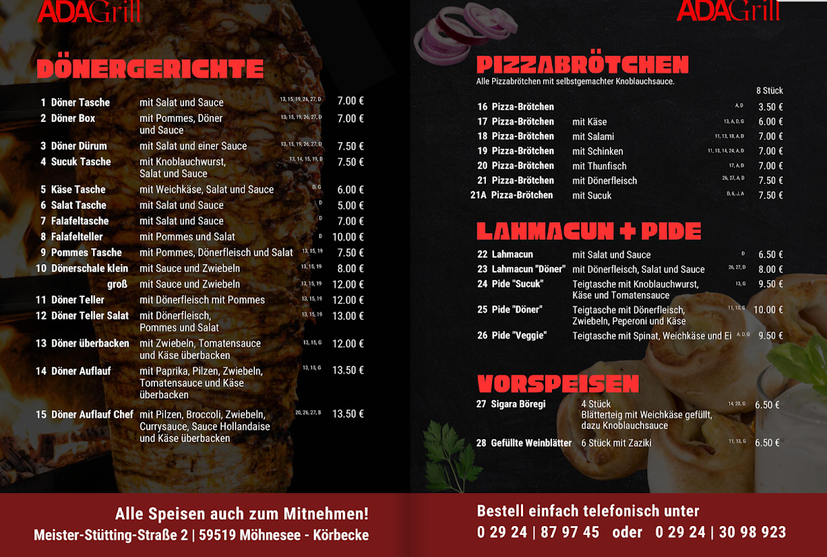 Speisekarte photo 3