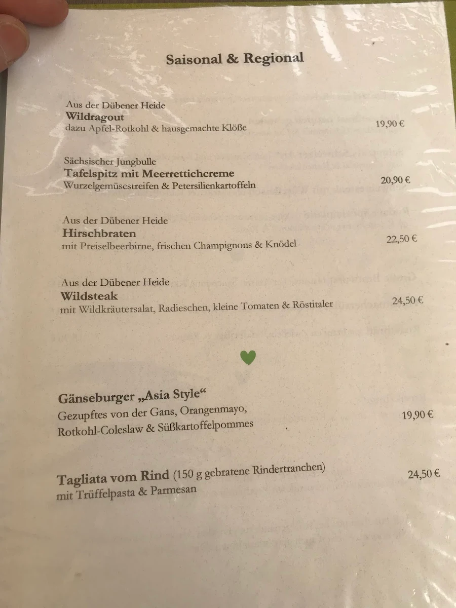 Speisekarte photo 3