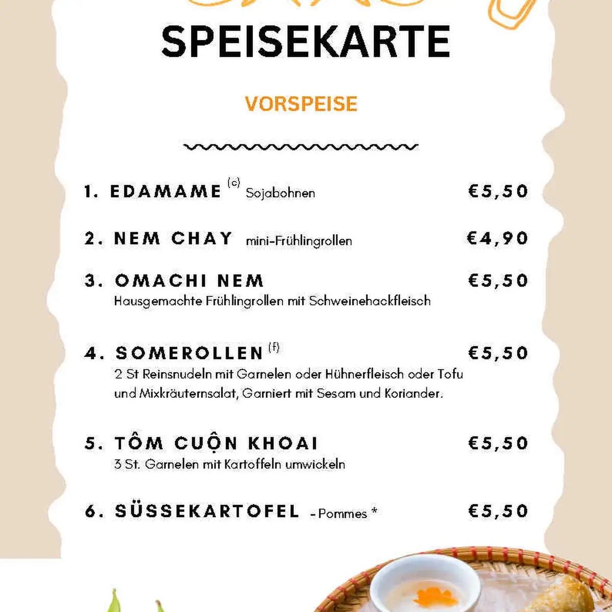 Speisekarte photo 5