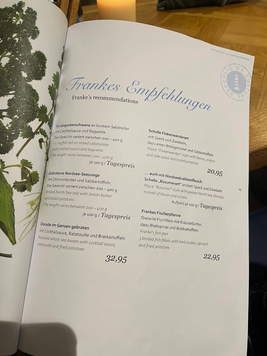 Speisekarte photo 6