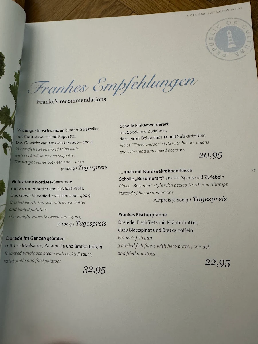 Speisekarte photo 7