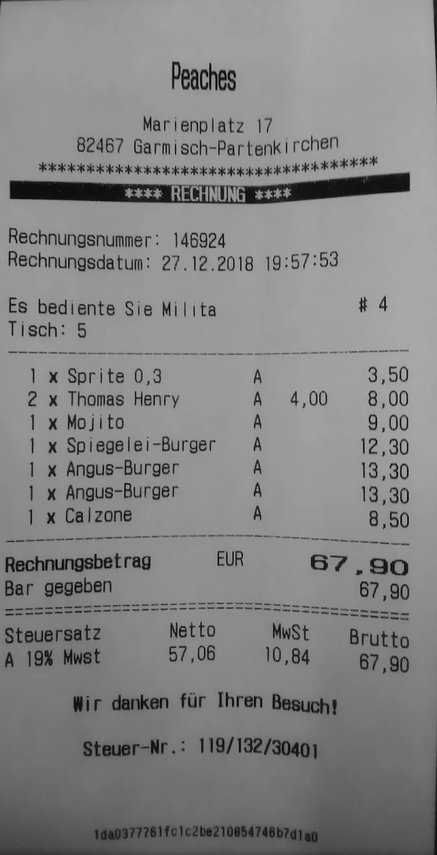 Speisekarte photo 3