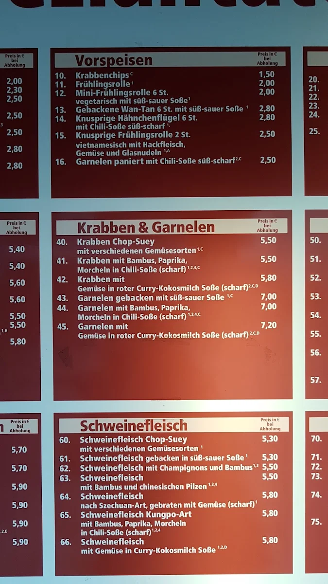 Speisekarte photo 10