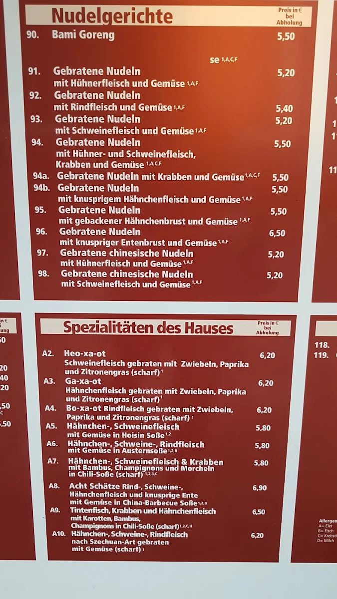Speisekarte photo 6