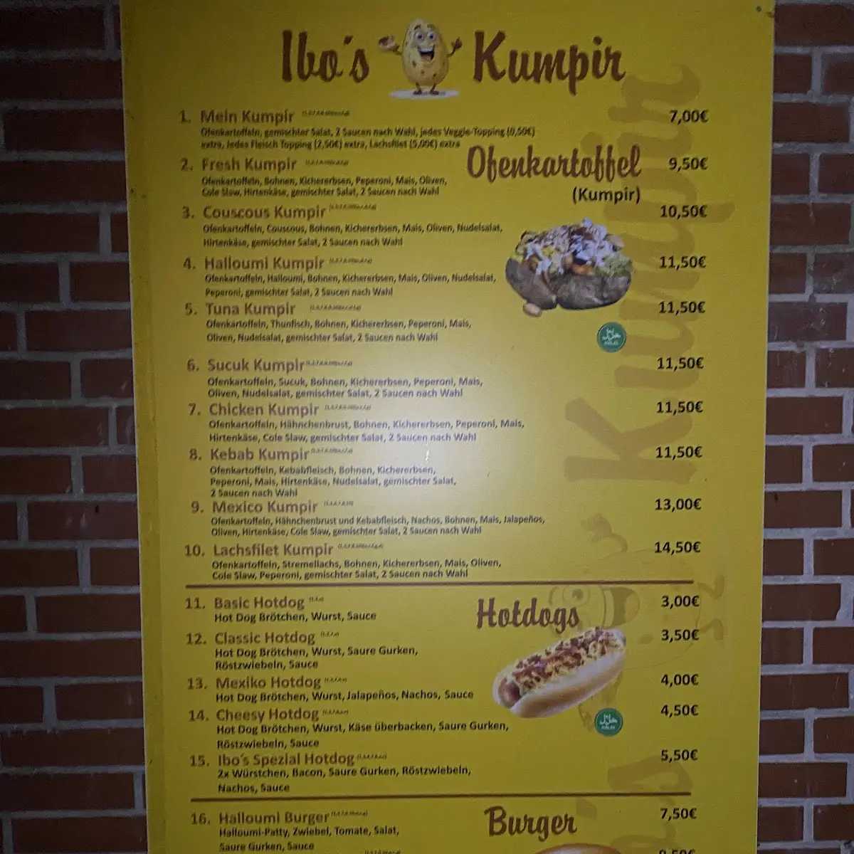 Speisekarte photo 2