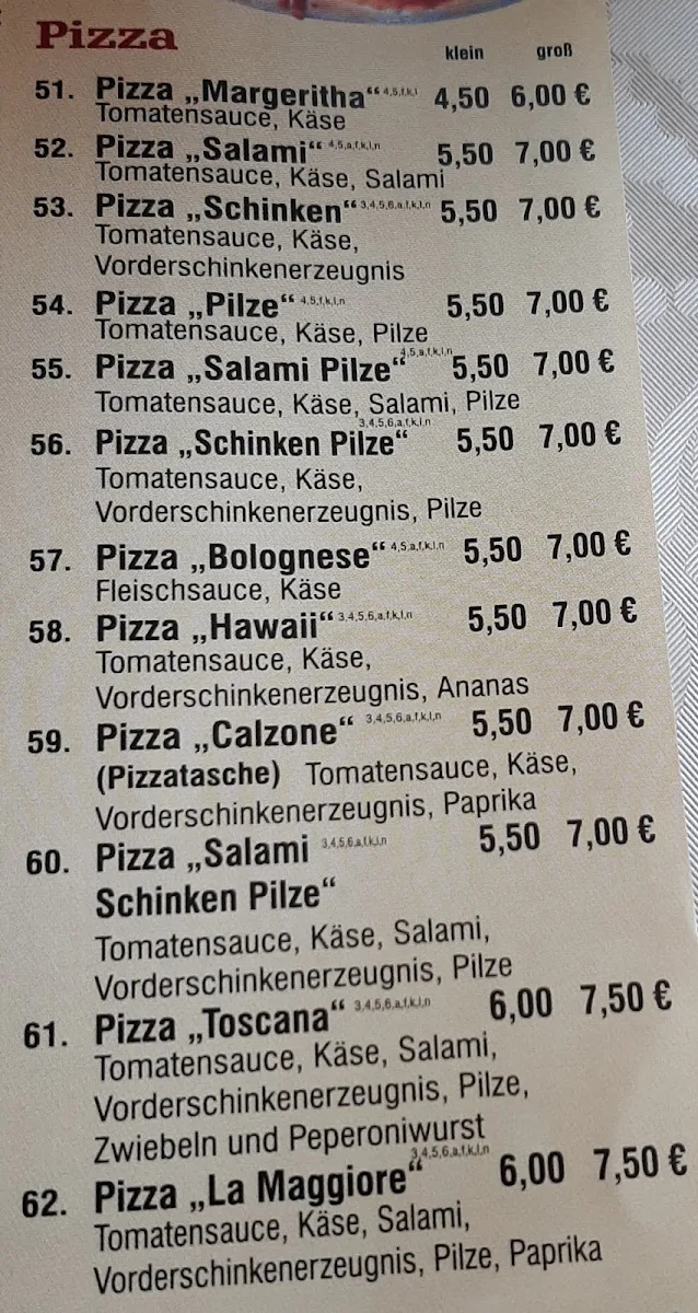 Speisekarte photo 1
