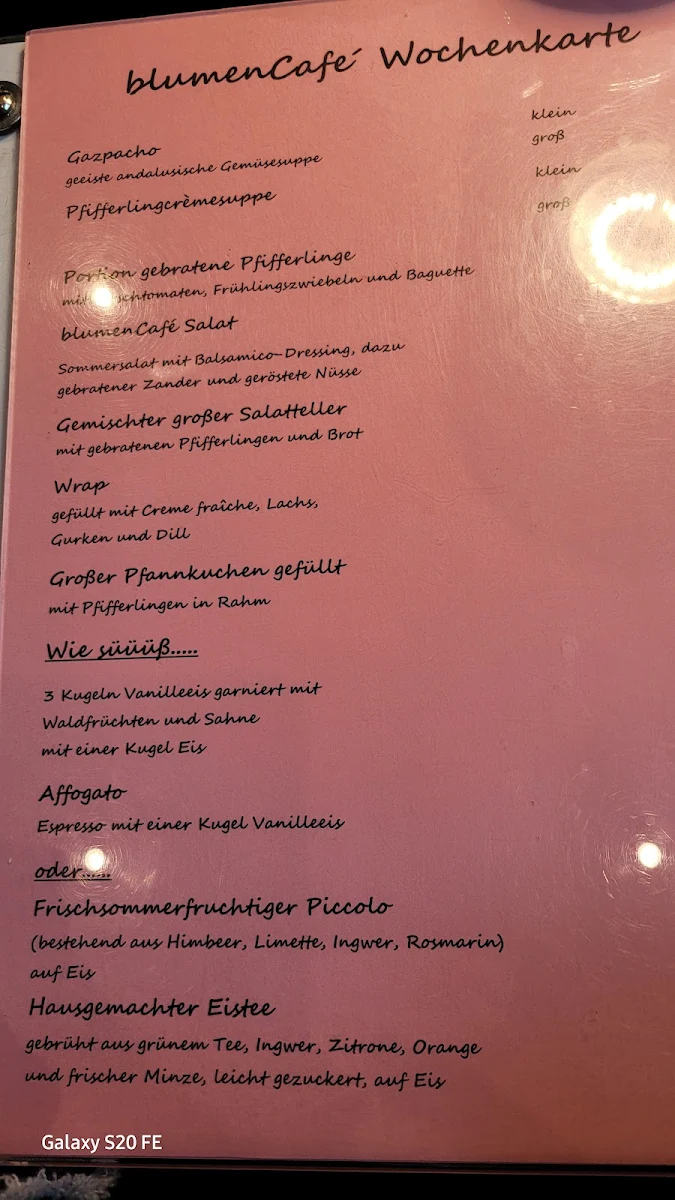 Speisekarte photo 1