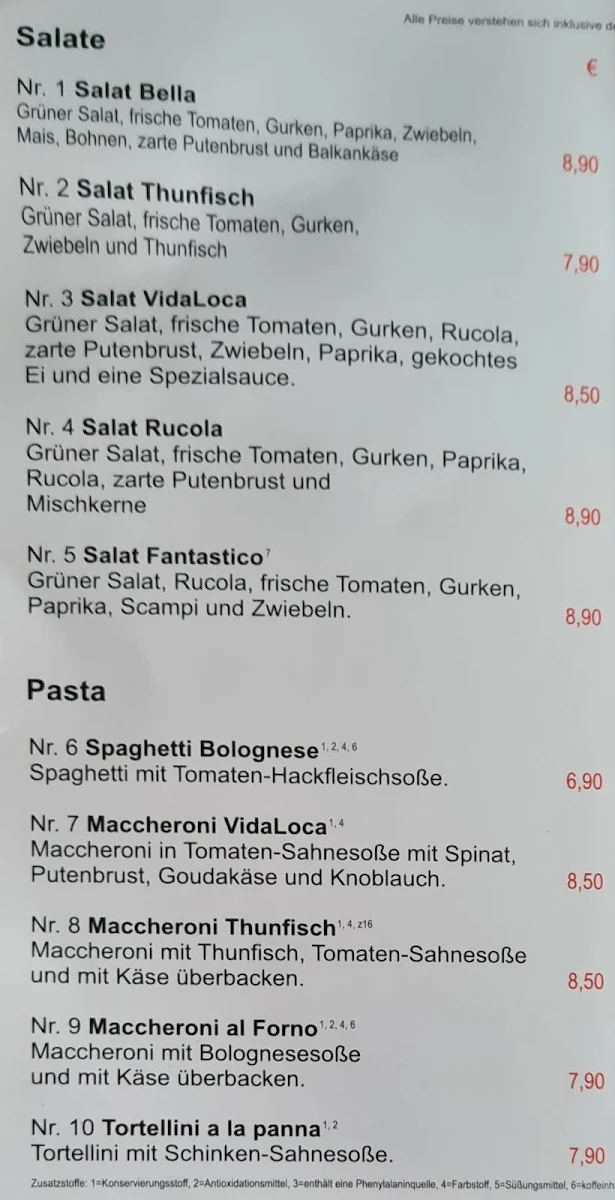 Speisekarte photo 5