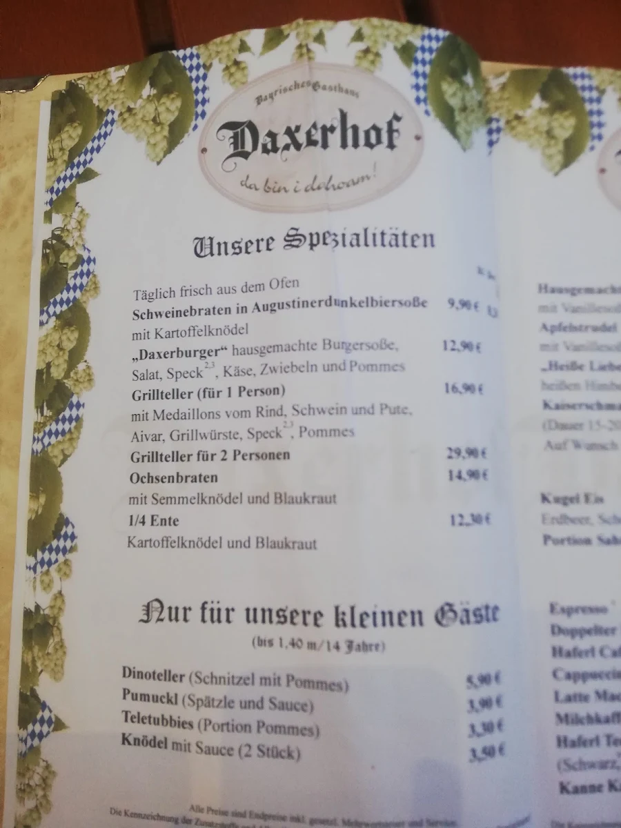 Speisekarte photo 6