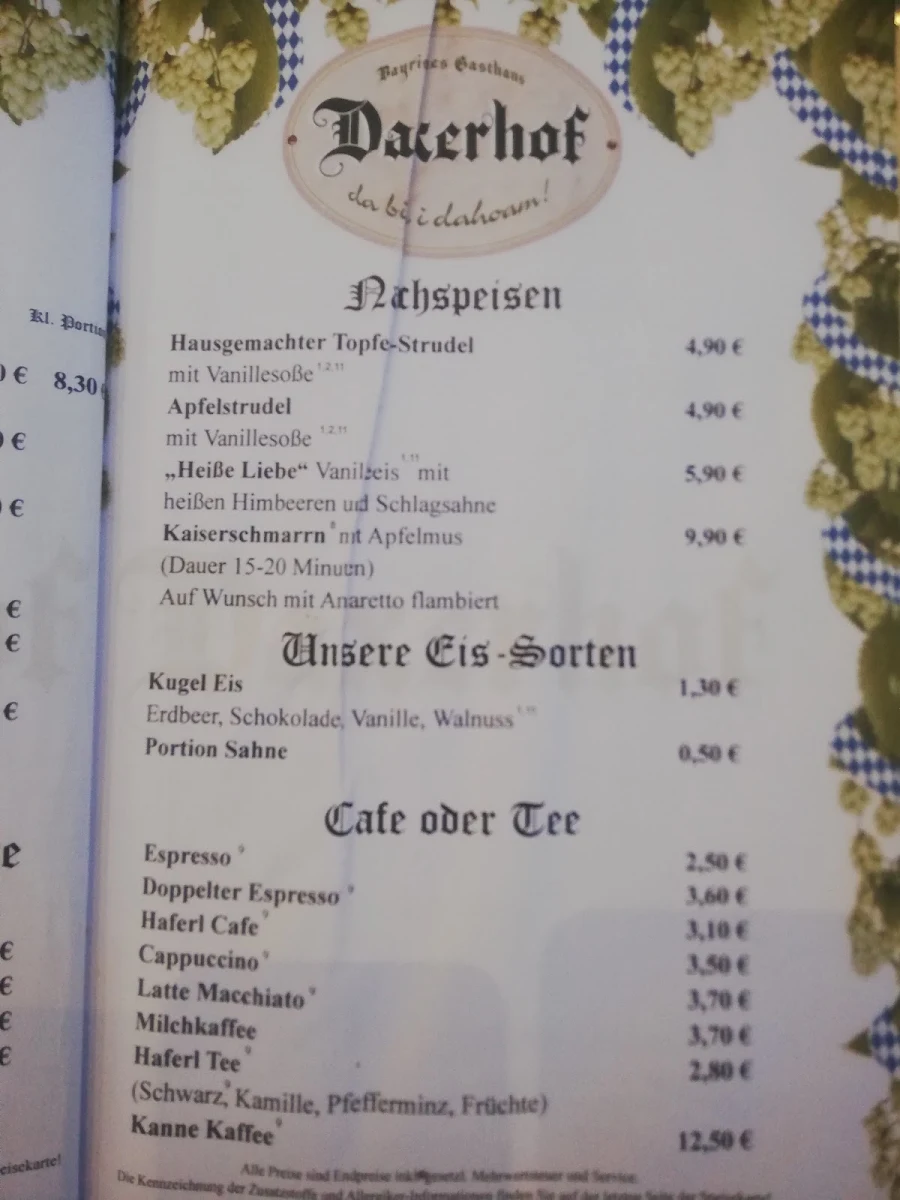 Speisekarte photo 7