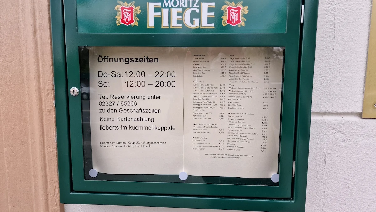 Speisekarte photo 2