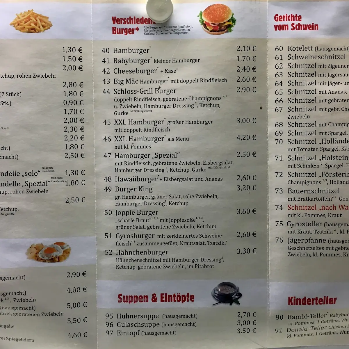 Speisekarte photo 3