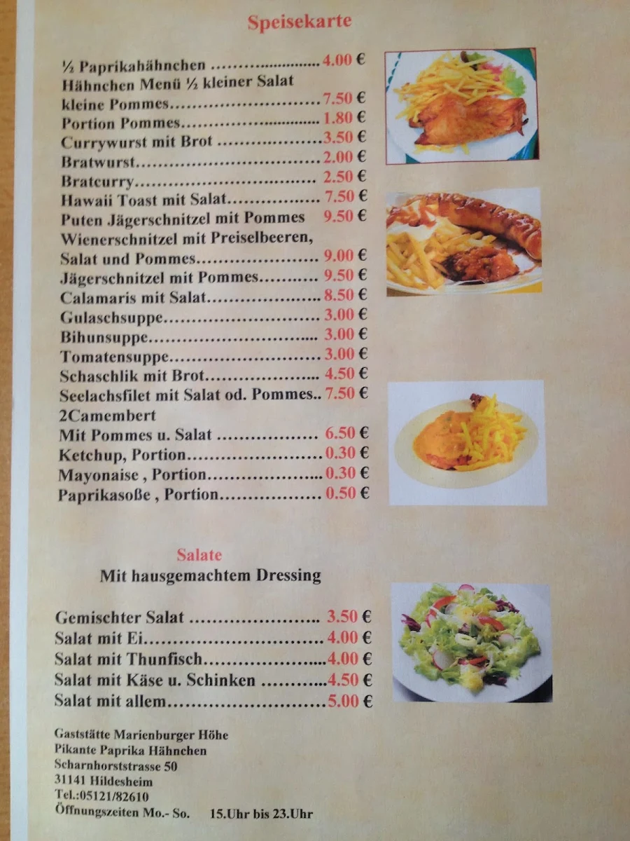 Speisekarte photo 3