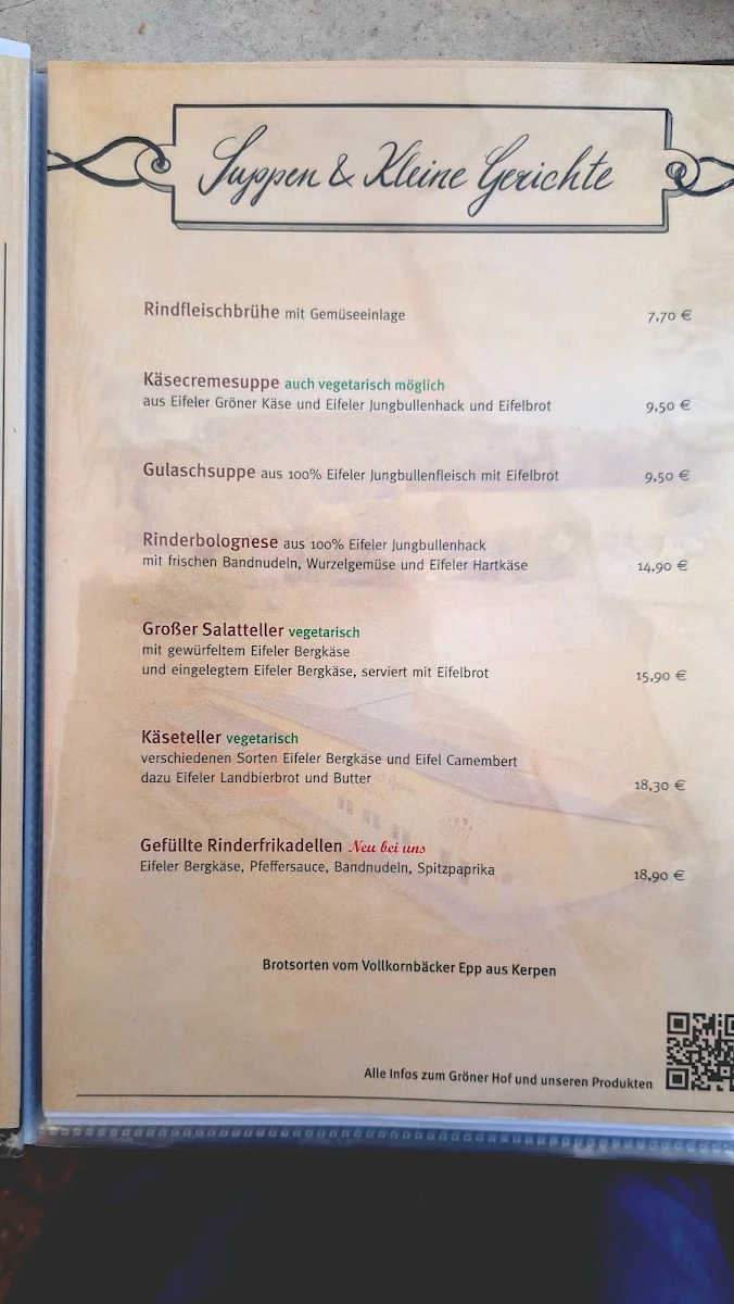 Speisekarte photo 5