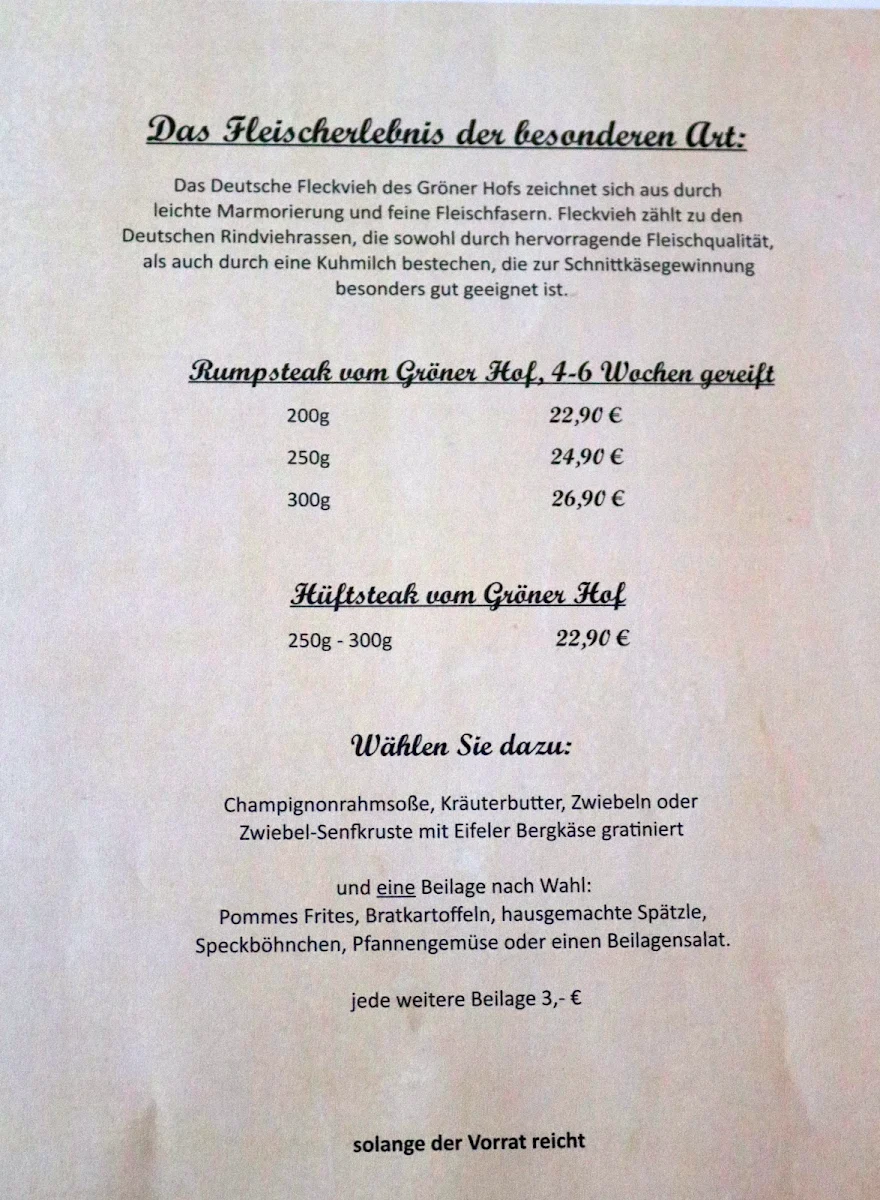 Speisekarte photo 8