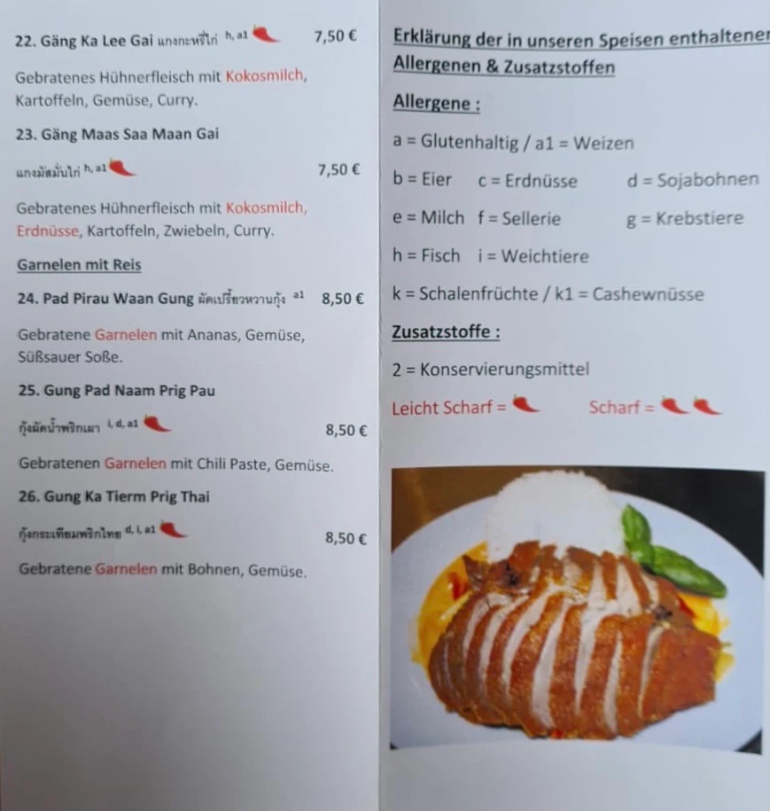 Speisekarte photo 4