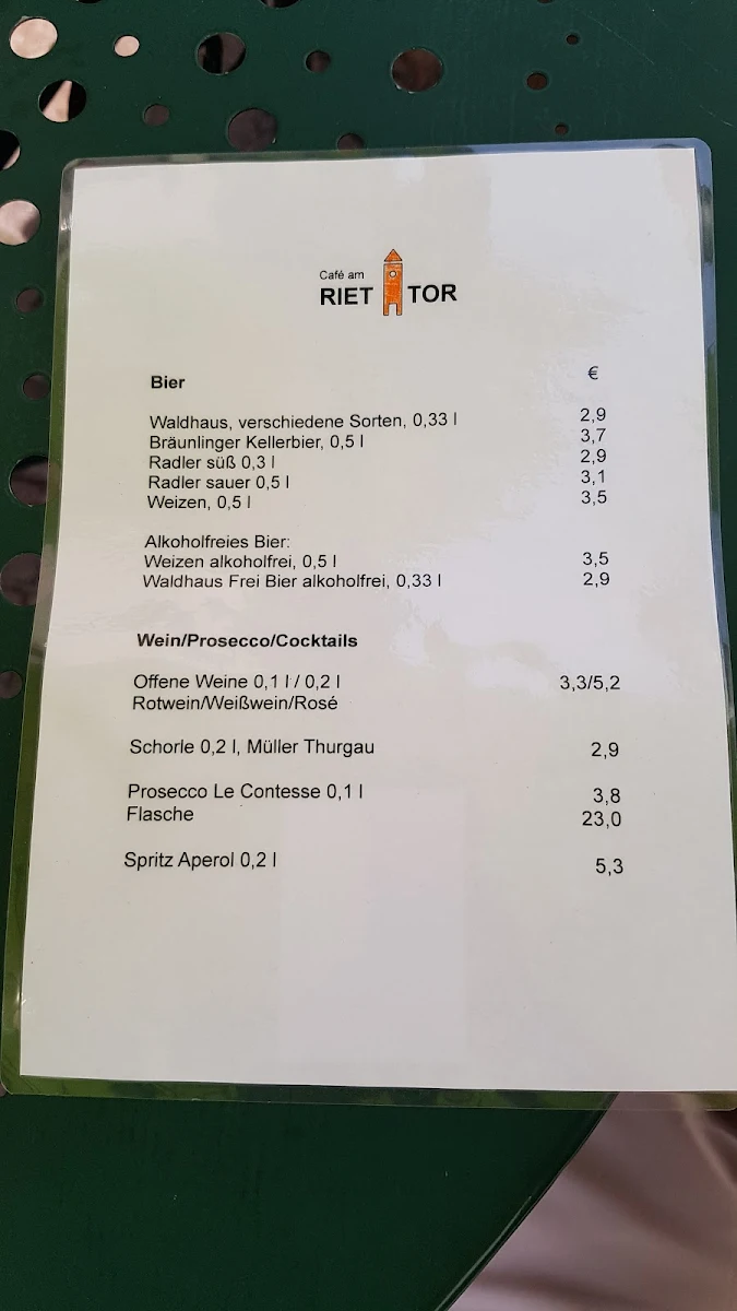 Speisekarte photo 1