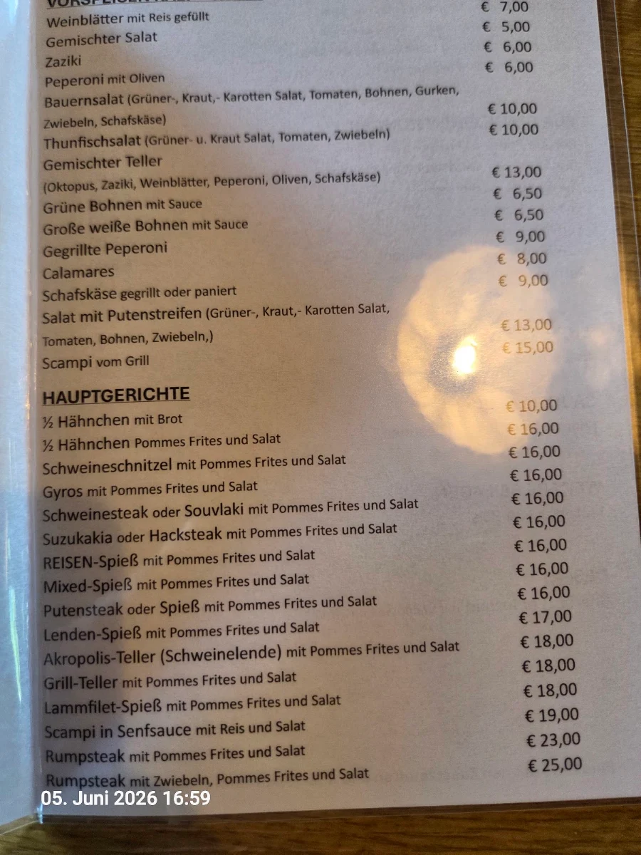 Speisekarte photo 4