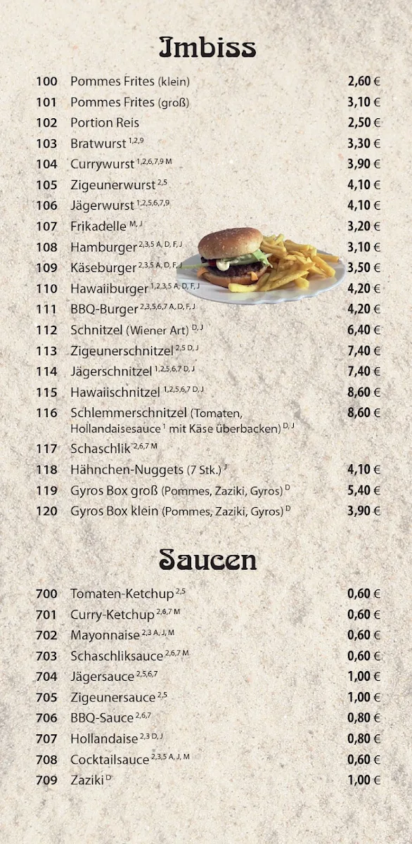 Speisekarte photo 2