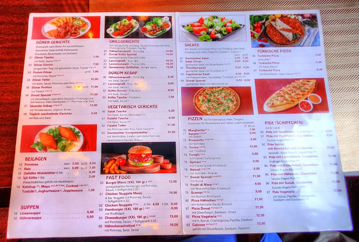 Speisekarte photo 1